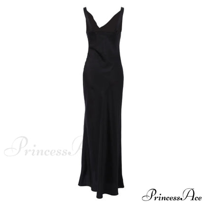 ENELA SATIN Stylish MAXI DRESS