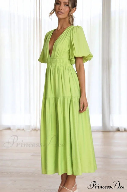 Erin Elegant Midi Dress