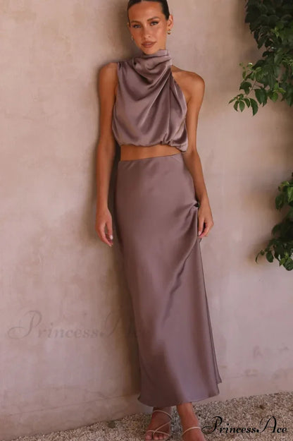 Esther Top + Charming Maxi Skirt Set