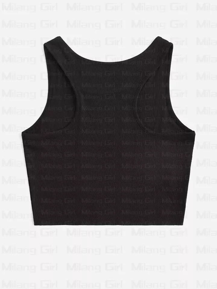 Cat Print Tank Top