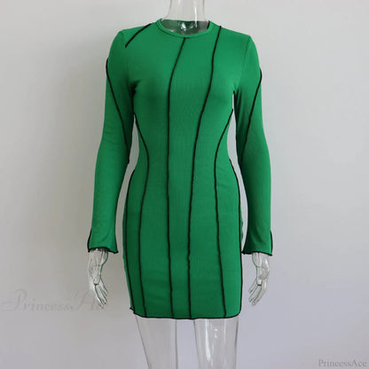 Flared Sleeve Dress