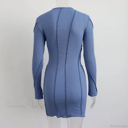 Flared Sleeve Dress