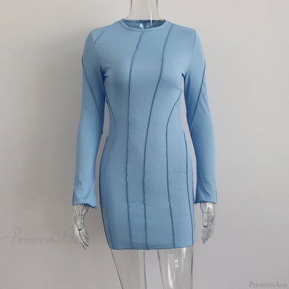 Flared Sleeve Dress