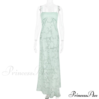 Floral Print Stylish Sheer Maxi Dress