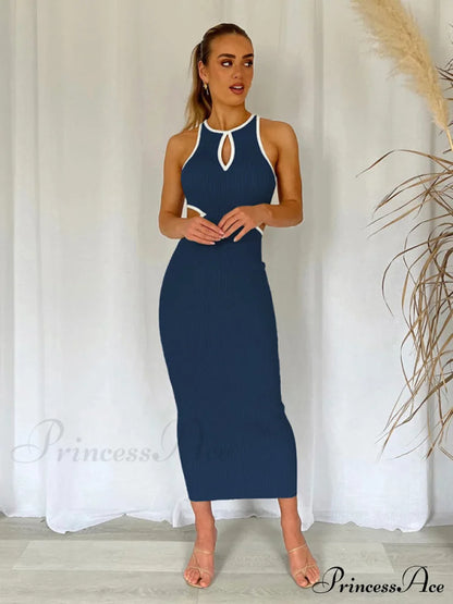 for Gown Figure-hugging Cutouts Midi Women