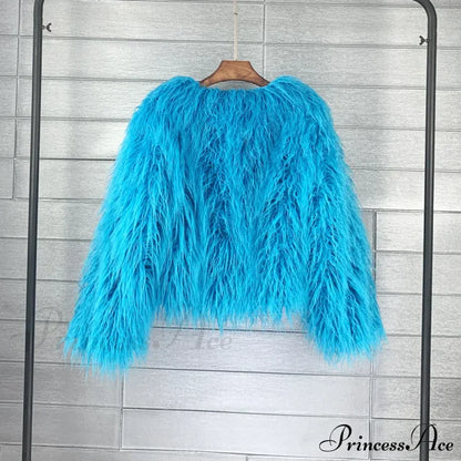 Fur Elegant Fringe Coat