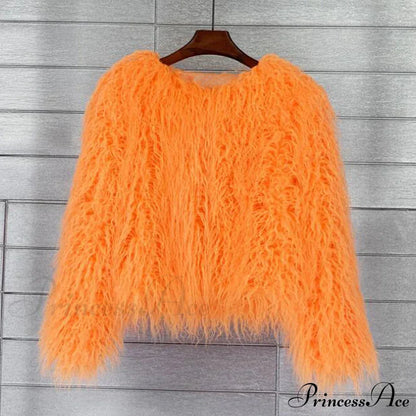 Fur Elegant Fringe Coat