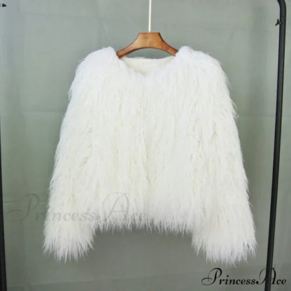 Fur Elegant Fringe Coat