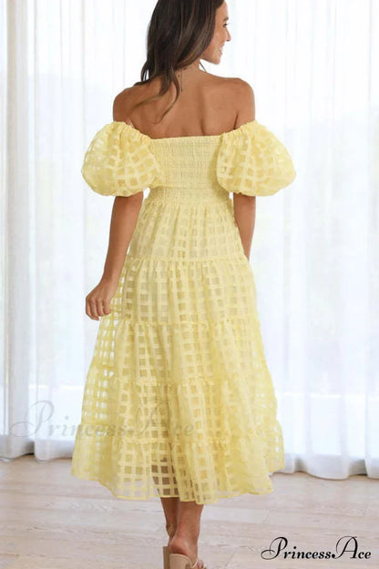Gin Elegant Midi Dress
