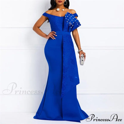 Gown Lace Elegant Embroidery Red Women Cut Low Party Beaded - - Mermaid Warm-Season Floor-Length