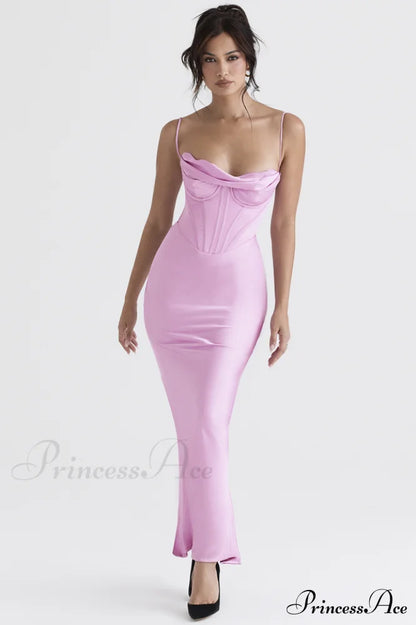 Herringbone Elegant Corset Dress