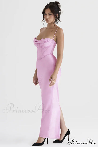 Herringbone Elegant Corset Dress