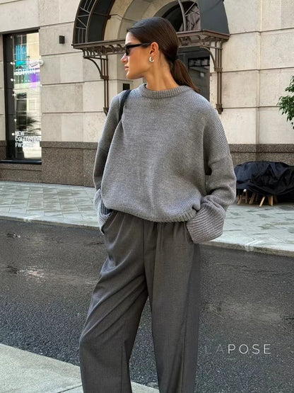 Aasiyah Cozy Knit Sweater