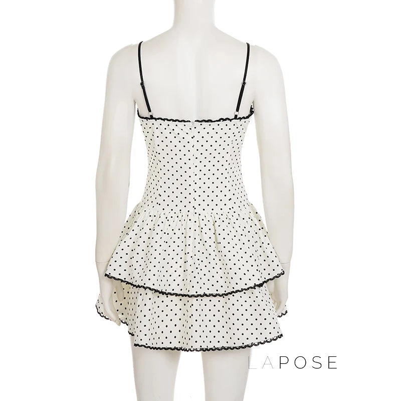 Adaeze Polka Dot Mini Dress