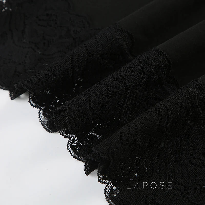 Adalae Bodycon Lace Mini Skirt