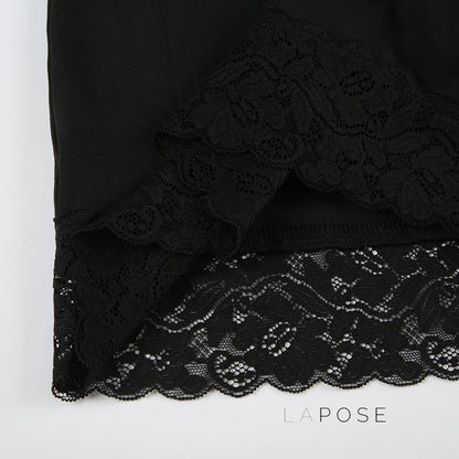 Adalae Bodycon Lace Mini Skirt