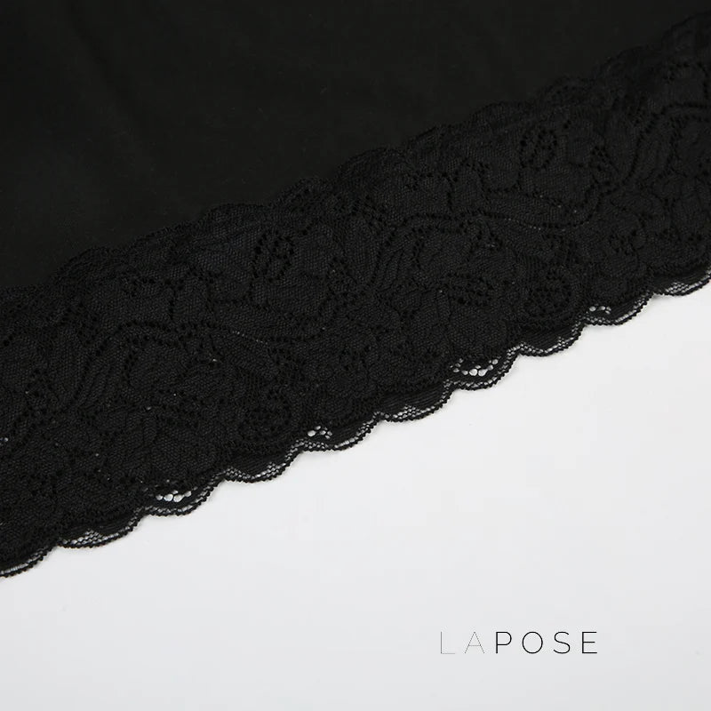 Adalae Bodycon Lace Mini Skirt