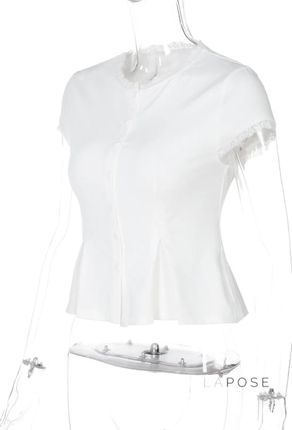 Adelynne Pleated Skirt Set