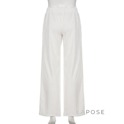 Alba Lace Patchwork Corduroy Pants