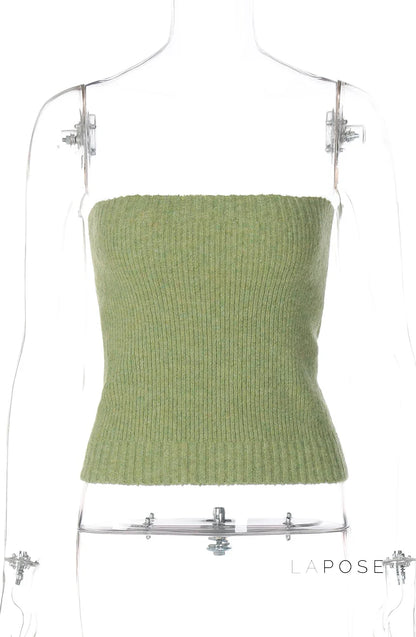 Amariya Ribbed Knit Top Set