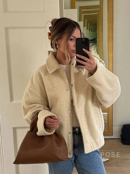 Amna Faux Shearling Jacket