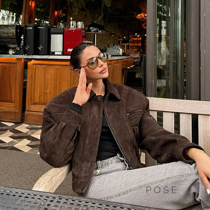 Anaiyah Biker Cropped Jacket