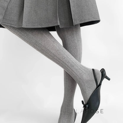 Analee Diamond Patterned Tights