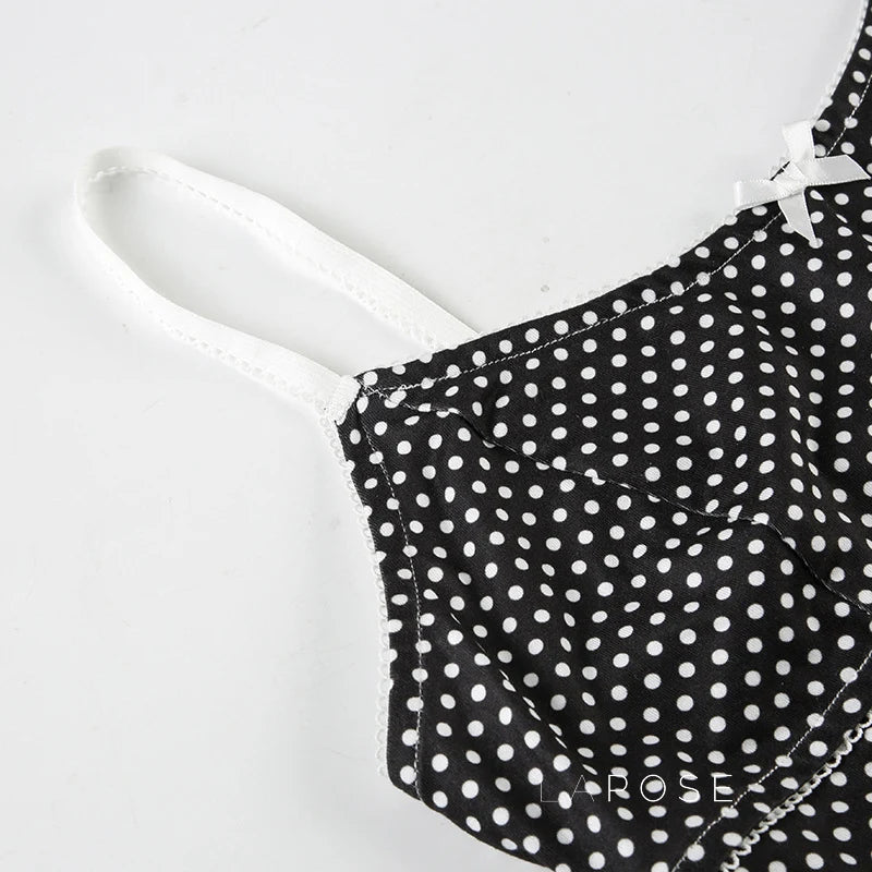 Annalie Polka Dot Short Set
