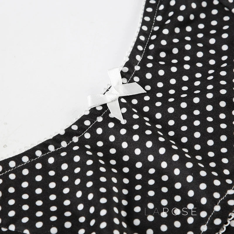 Annalie Polka Dot Short Set