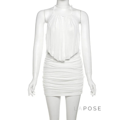 Annamae Halter Mini Dress
