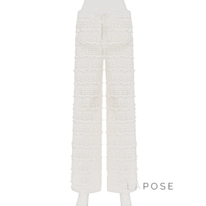 Annmarie Lace Straight Pants