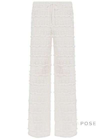 Annmarie Lace Straight Pants