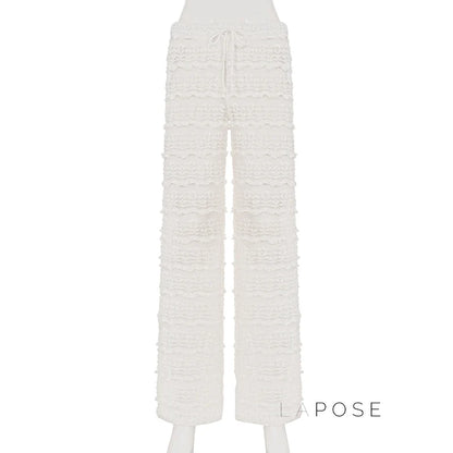 Annmarie Lace Straight Pants