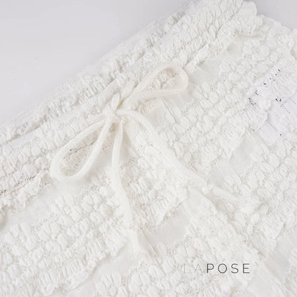 Annmarie Lace Straight Pants