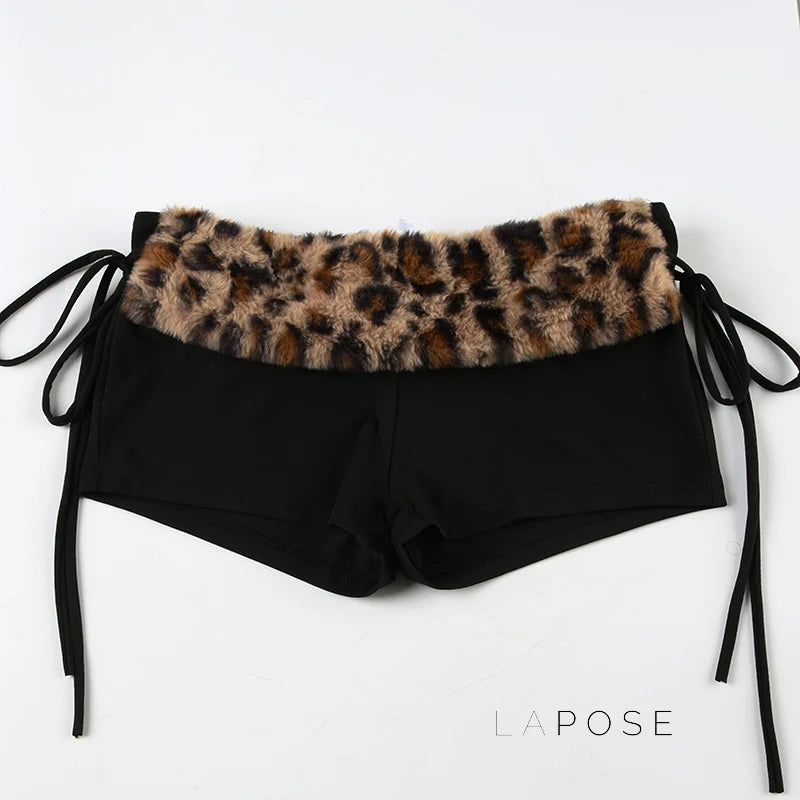 Avalon Leopard Ruched Short Set