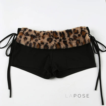 Avalon Leopard Ruched Short Set