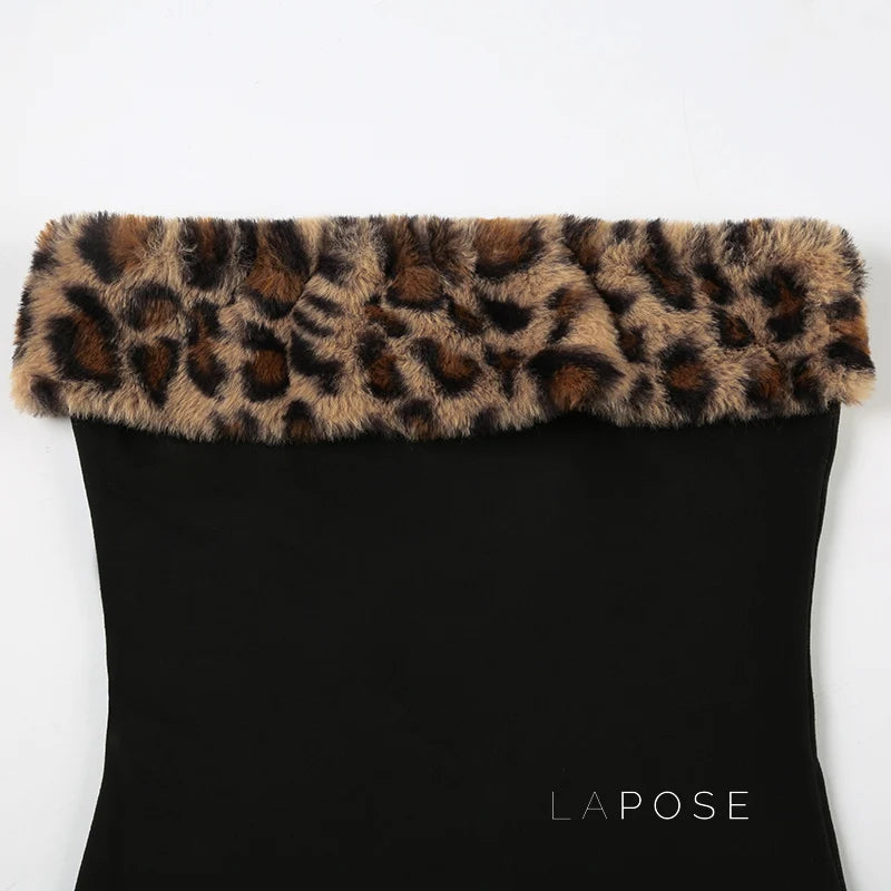 Avalon Leopard Ruched Short Set