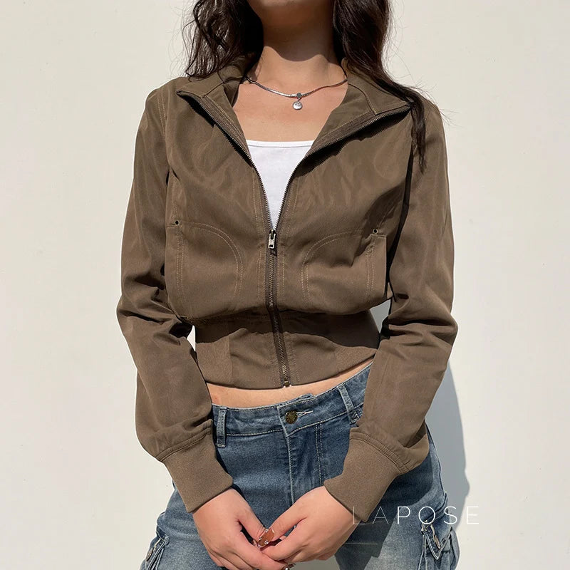 Ayleen Cropped Utility Jacket