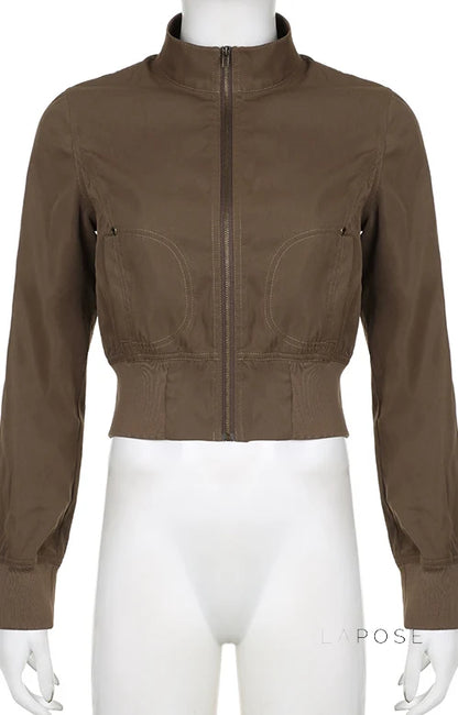 Ayleen Cropped Utility Jacket