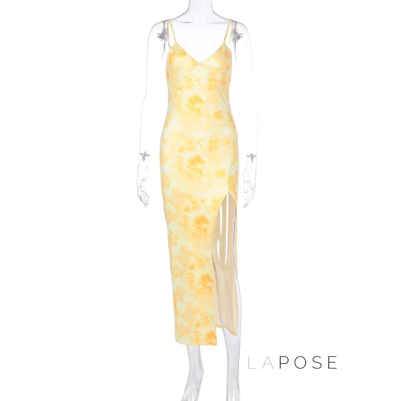 Batya Floral Backless Maxi Dress