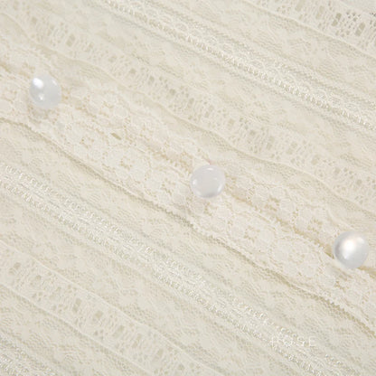 Braya Lace Puff Sleeve Top