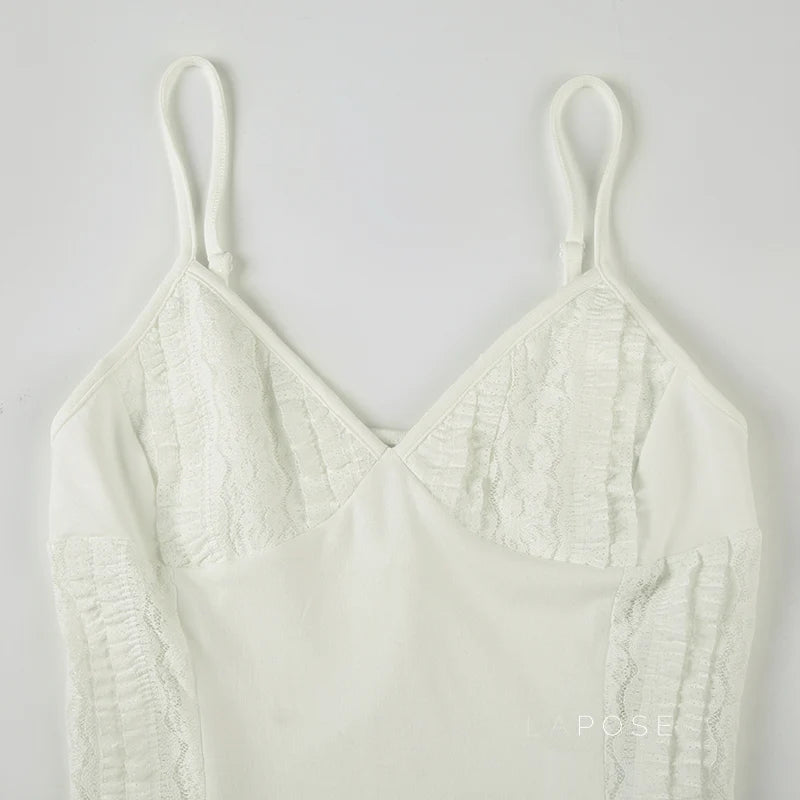 Brianny Knitted Lace Cami