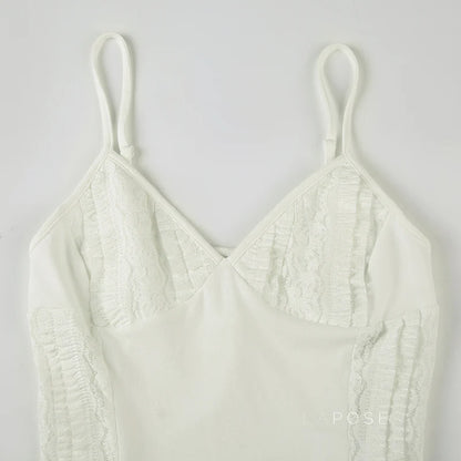 Brianny Knitted Lace Cami