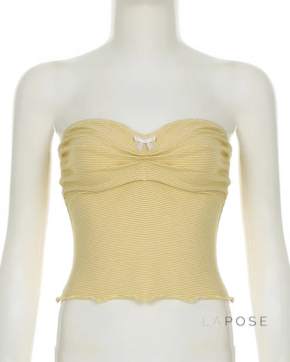 Cadence Strapless Crop Top