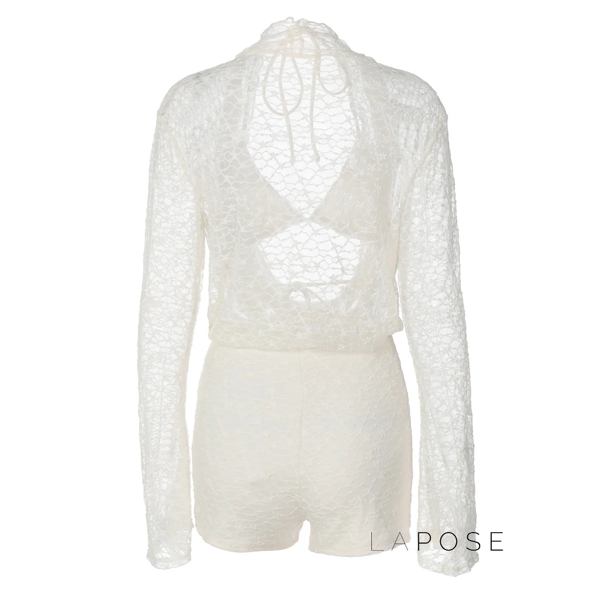 Cattleya Lace Cut-Out Short Set