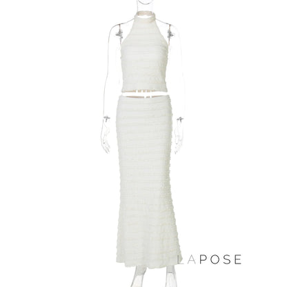 Connor Halter Midi Skirt Set