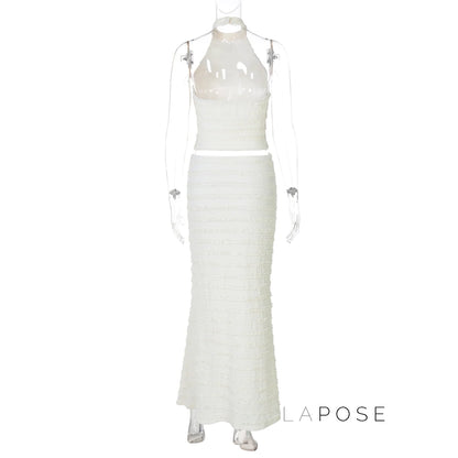Connor Halter Midi Skirt Set