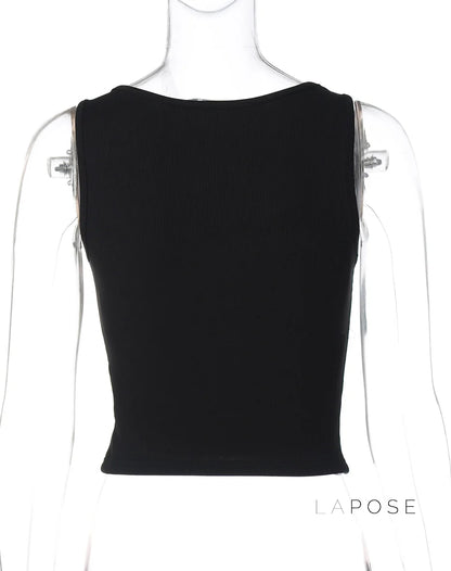 Diem Eyelet Tube Top