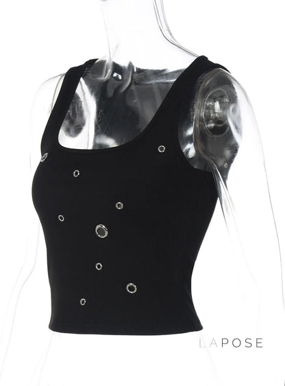 Diem Eyelet Tube Top