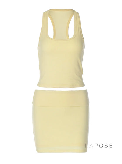 Emorie Square Neck Short Set